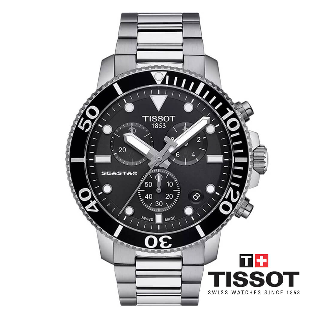 ĐỒNG HỒ NAM TISSOT SEASTAR 1000 CHRONOGRAPH T120.417.11.051.00 CHÍNH HÃNG